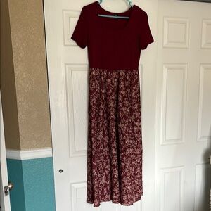 Long summer dress in new condition